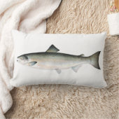大西洋サケの魚 ランバークッション (ブランケット)