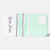 大西洋ストライプ名(横型iPad Miniケース) Case-Mate iPhoneケース (裏面 (横))