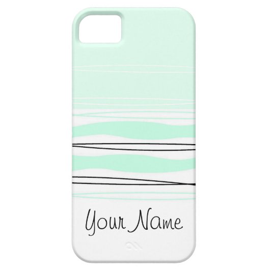 大西洋ストライプ名（横型iPhone 5ケース） Case-Mate iPhoneケース (裏面)