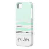 大西洋ストライプ名（横型iPhone 5ケース） Case-Mate iPhoneケース (裏面左)