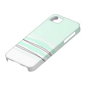 大西洋ストライプ横型iPhoneケース Case-Mate iPhoneケース (下部)