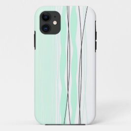 大西洋ストライプ縦型電話ケース iPhone 11 ケース