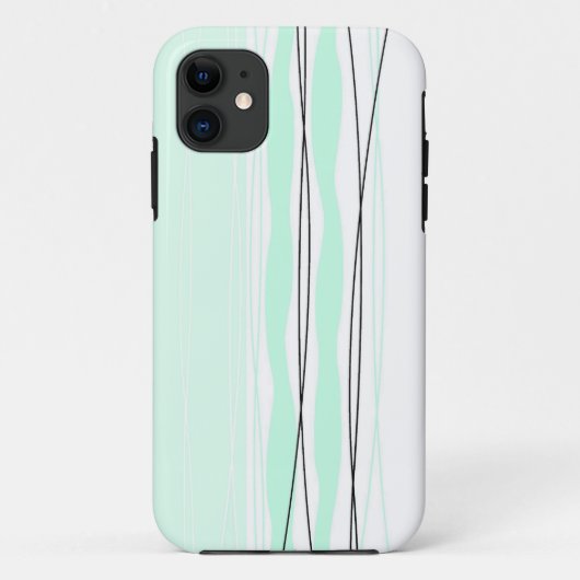 大西洋ストライプ縦型電話ケース Case-Mate iPhoneケース (裏面)