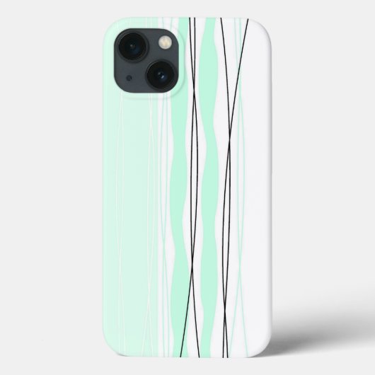 大西洋ストライプ縦型iPad Miniケース Case-Mate iPhoneケース (裏面)