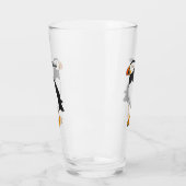 大西洋パフィンイラストレーション タンブラーグラス (左)