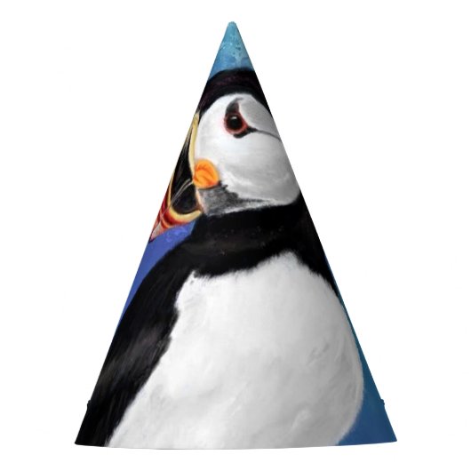 大西洋パフィンパーティーハット美鳥 パーティーハット (正面)