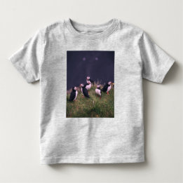大西洋パフィン トドラーTシャツ