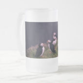 大西洋パフィン フロストグラスビールジョッキ (正面左)