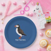 大西洋パフィン ペーパープレート (パーティー)