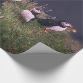 大西洋パフィン ラッピングペーパー (角)