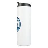 大西洋ビーチノースカロライナのヤシの木の鳥 タンブラー (回転右)