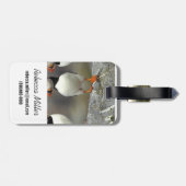 大西洋プフィン群 ラゲッジタグ (裏面横)