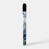 大西洋上のハリケーン・ドリアン iPhone 15ケース (左側面)
