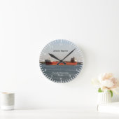 大西洋上時計 ラウンド壁時計 (ホーム)