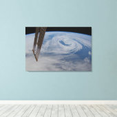 大西洋中部低気圧システム。 キャンバスプリント (インサイチュ (ウッドフロア))
