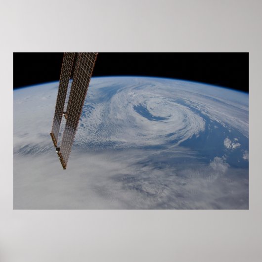 大西洋中部低気圧システム。 ポスター (正面)