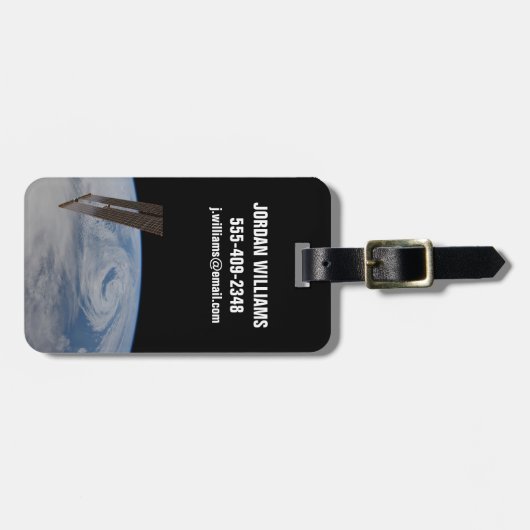 大西洋中部低気圧システム。 ラゲッジタグ (正面横)