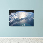 大西洋国際的上のSpce駅 キャンバスプリント (インサイチュ (ウッドフロア))