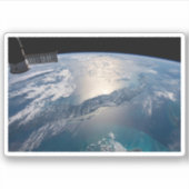 大西洋国際的上のSpce駅 シール (正面)