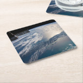 大西洋国際的上のSpce駅 スクエアペーパーコースター (アングル)