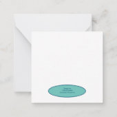 大西洋波 ノートカード (裏面)