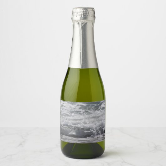 大西洋海ボトルラベル スパークリングワインラベル (正面)