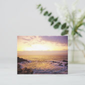 大西洋海日の出、ポートランドからの眺め ポストカード (スタンド正面)