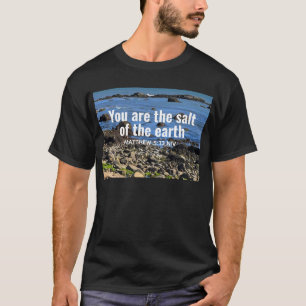 大西洋海聖句勇気付けられるの写真 Tシャツ