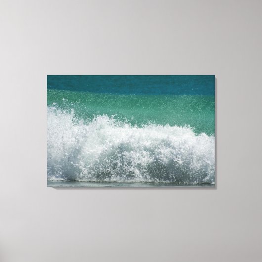 大西洋海遮断波 キャンバスプリント (正面)