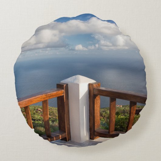 大西洋海 ラウンドクッション (裏面)