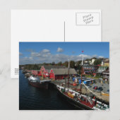 大西洋漁業博物館、空撮 ポストカード (正面/裏面)