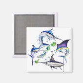 大西洋産のヒメダイ マグネット (正面/裏面)