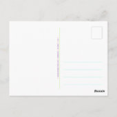 大西洋産タコ葉書 ポストカード (裏面)