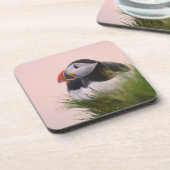 大西洋産パフィン（アルクチカ） 6 コースター (左側)