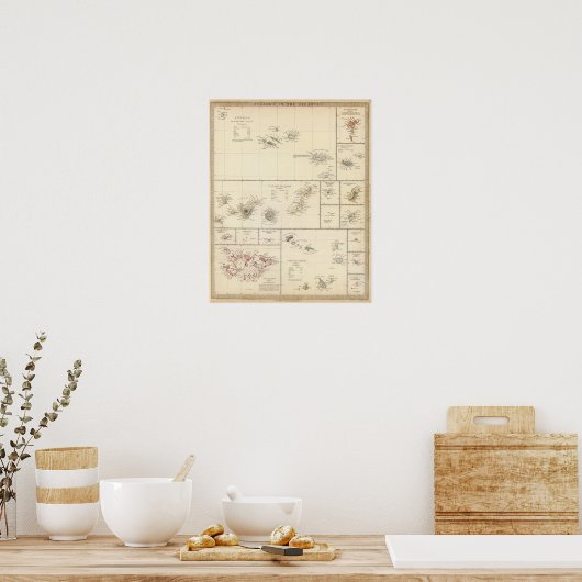 大西洋諸島 ポスター (キッチン)