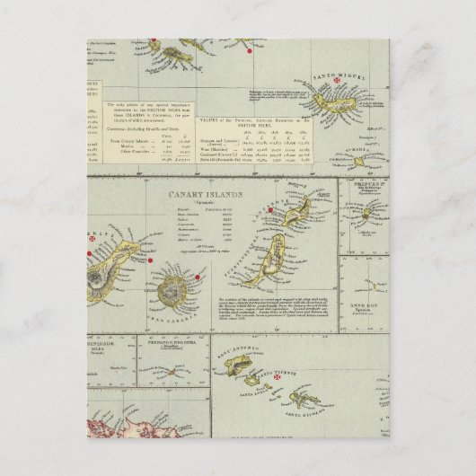 大西洋諸島 ポストカード (正面)