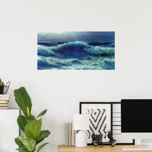 大西洋転が ポスター (ホームオフィス)