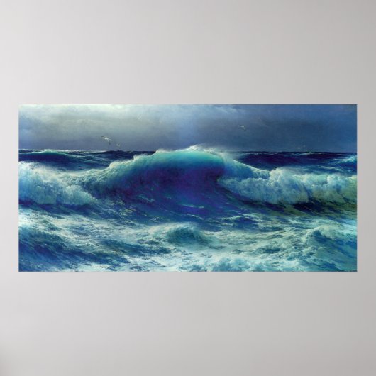 大西洋転が ポスター (正面)