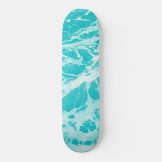大西洋#3波#ocean #wall #decor スケートボード (正面)