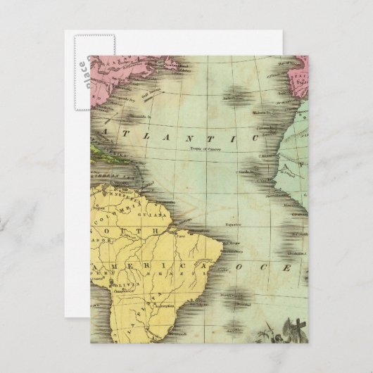 大西洋 4 ポストカード (正面/裏面)