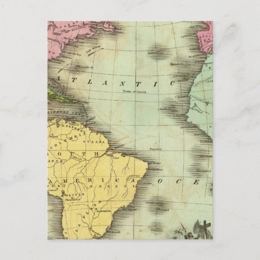 大西洋 4 ポストカード (正面)