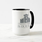 大要塞は我らの神なり マグカップ (正面右)