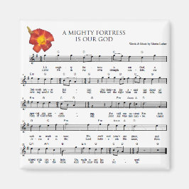 大要塞は我らの神なり マグネット