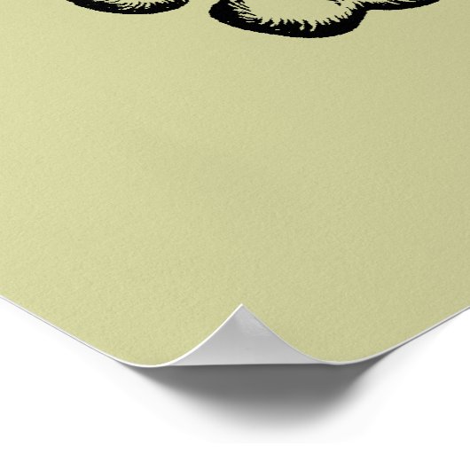 大規模なアフリカのワールドカップのサッカーのポスター ポスター (角)