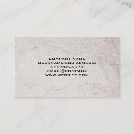 大規模なコンサートスピーカー 名刺 (裏面)