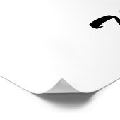 大規模なバージョンの先生教室の規則ポスター ポスター (角)