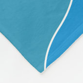 大規模なフリースブランケットモダン、抽象芸術、カラフル、 フリースブランケット (角)