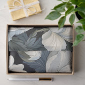 大規模なホワイトポピーの分離 薄葉紙 (ギフト)