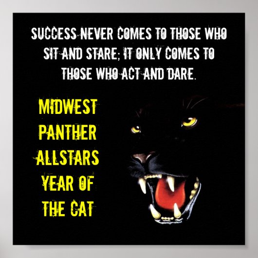 大規模なポスター – 成功 ポスター (正面)