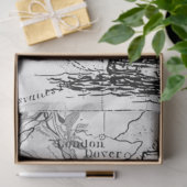 大規模なヴィンテージ切り離しマップfor Artists c 薄葉紙 (ギフト)